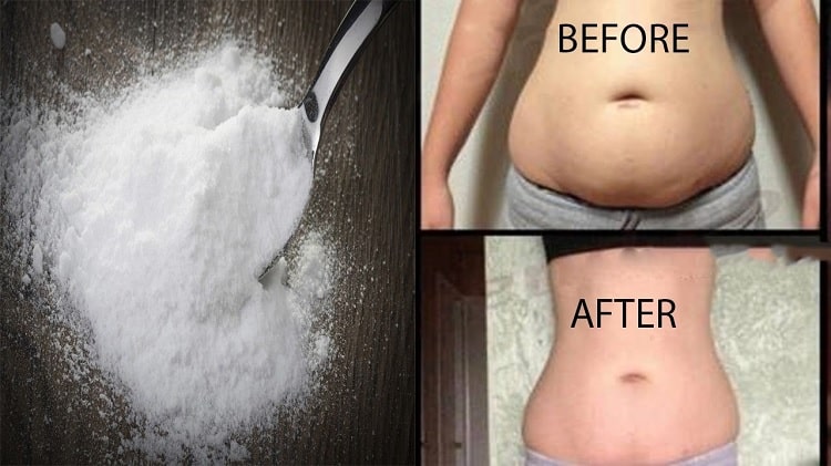Before and After: Baking Soda for weight loss